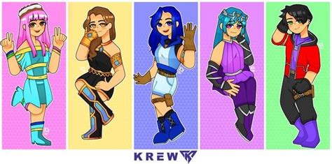 Rainbow Krew Minecraft Skin - Howto Draw