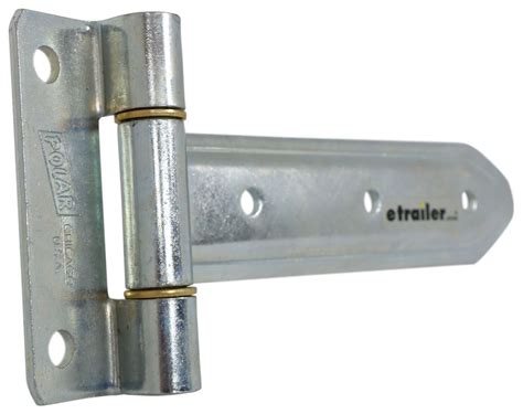 T-Strap Hinge for Enclosed Trailers - 8" Long - 180 Degree Rotation ...