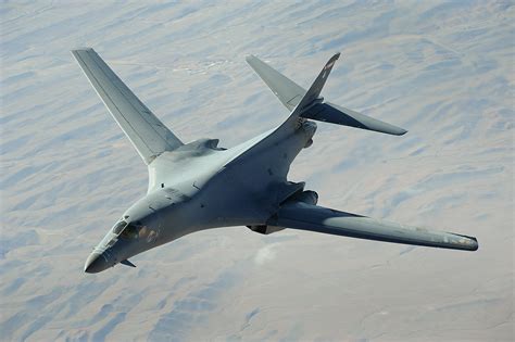 Download Bomber Aircraft Military Rockwell B-1 Lancer 4k Ultra HD Wallpaper