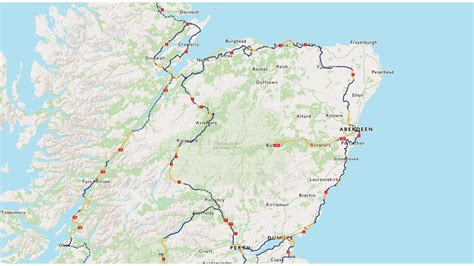 National Cycle Network routes in North and North East Scotland ...