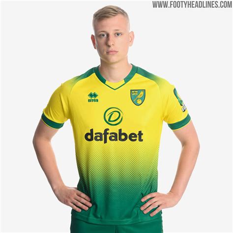 Norwich City 19-20 Premier League Home Kit Released - Footy Headlines