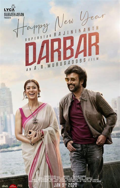 Darbar Movie First Poster - Bollywood Film Trailer, Review, Song