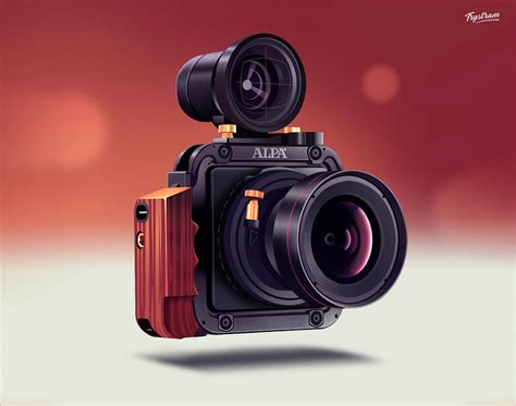 Alpha camera by Romain Trystram on Dribbble