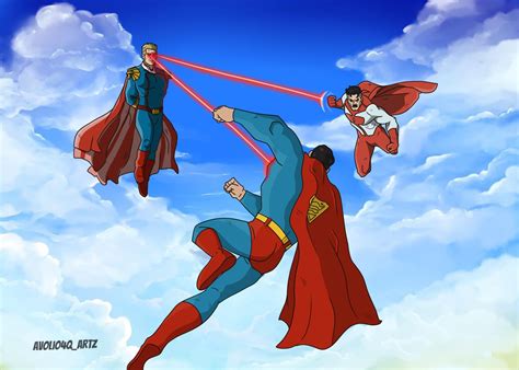 いろいろ homelander vs superman fan art 254281