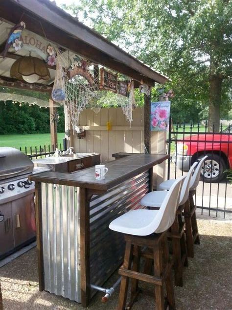 17 Awe-inspiring Simple Backyard Bar To Make A Nice Look | Outdoor ...