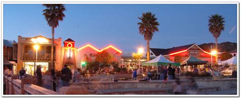 Avila Beach Promenade in Avila Beach California