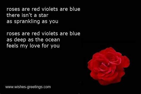 Cute Roses Are Red Poems