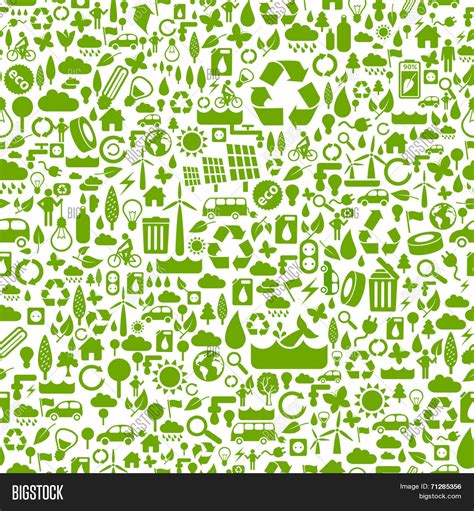 Green Eco Background Vector & Photo (Free Trial) | Bigstock