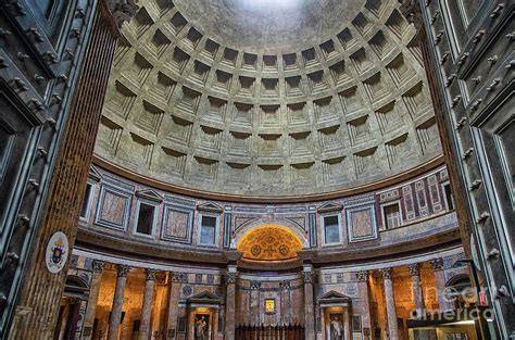 The Pantheon Rome Italy Interior Photograph by Wayne Moran - Fine Art ...