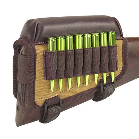 Hunting Gun Accessories Rifle Cheek Rest Riser Pad Cartridges Holder ...