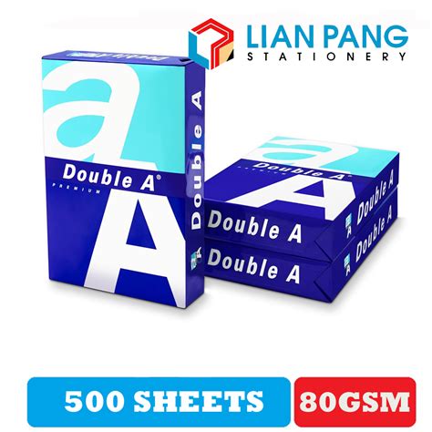 A4 Paper Double A 70/80gsm 500 Sheet