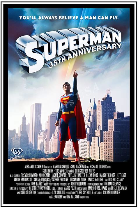 The Best Superman Movie Poster 24X36 - The Best Home