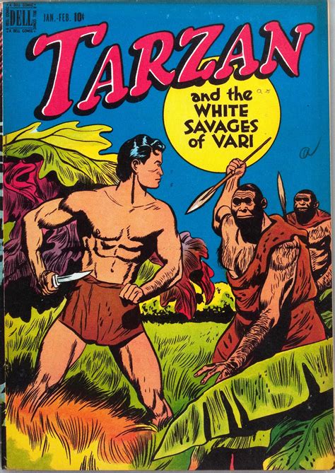 Tarzan Comic Book Covers