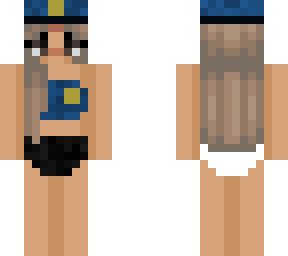 Sexy cop girl | Minecraft Skin