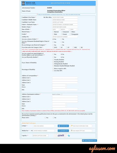 BPSC APO Application Form 2021 (Available): Apply Online For Mains ...