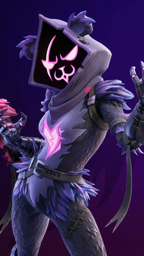 Fortnite OG Raven Team Leader 4K #9381m Wallpaper iPhone Phone