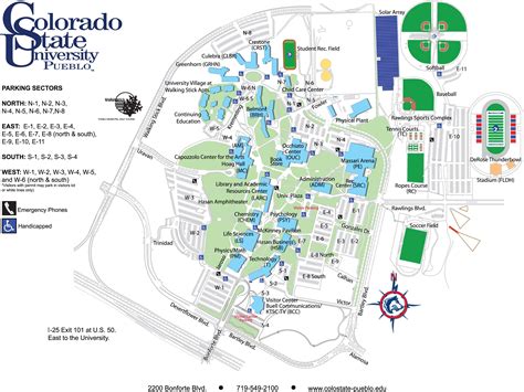 CSU Campus Map