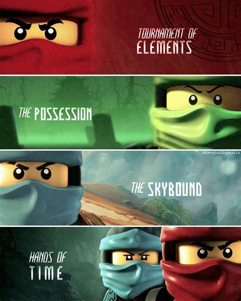 #Ninjago Kai, Lloyd, Jay, Kai and Nya [ “Tournament of Elements. The ...