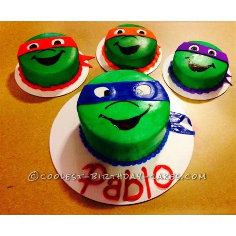 Cool Teenage Mutant Ninja Turtles Cake