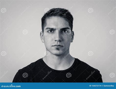 Portrait Of A Young Mixed Race Man With Angry Face Looking Furious ...