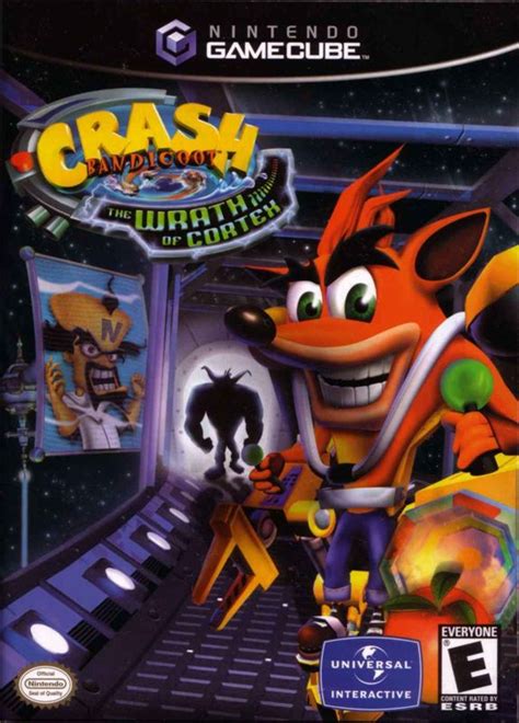 Crash Bandicoot: The Wrath of Cortex (2002) GameCube box cover art ...