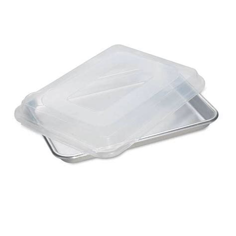 Nordic Ware Baker's Quarter Sheet Covered Pan - Walmart.com