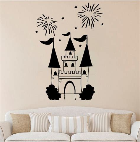 Disney Castle Wall Sticker Castle Vinyl Decal Disneyland Vinyl