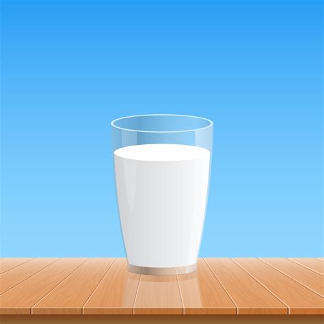 Glass of fresh milk vector design illustration 1844653 Vector Art at ...