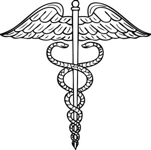 Caduceo Medico Logo PNG Vector (AI) Free Download