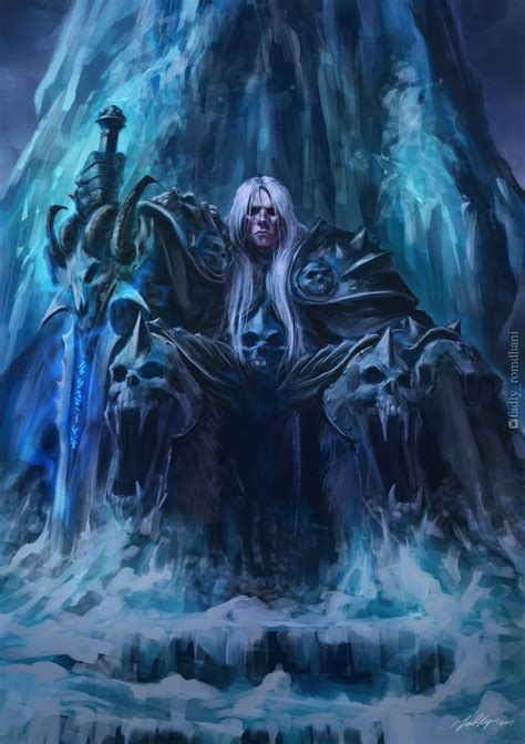 Arthas Menethil by Fadly Romdhani Freelance Illustrator | World of ...