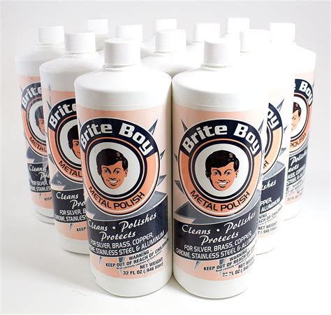 BRITE BOY Metal Polish 12 Pack, Cleaners - Amazon Canada