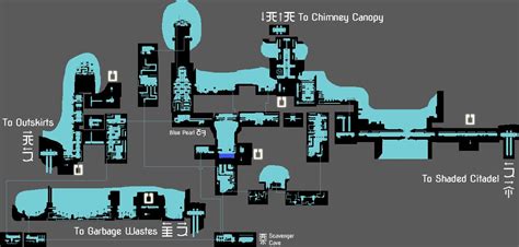 Rain World - Detailed Region Maps