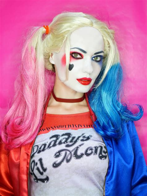 Suicide Squad Harley Quinn Makeup Kit Costume Accessory ...