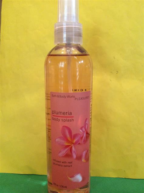 Bath & Body Works Plumeria Original Splash Full Size