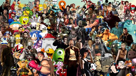 All Characters from Games by FansteRambo on DeviantArt