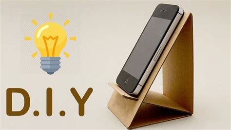 2 DIY Phone Stand | Cardboard Mobile Holder Craft ,Best Out of Waste ...