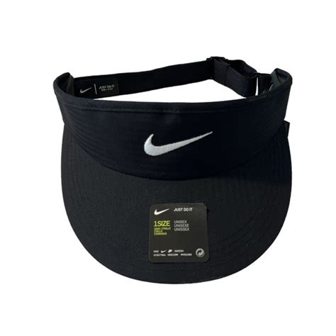 Nike | Accessories | Vintage Nike Golf Visor Blackwhite New | Poshmark