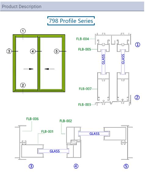 Best Quality 798 Window Analok Anodized Aluminum - Buy Anodized ...