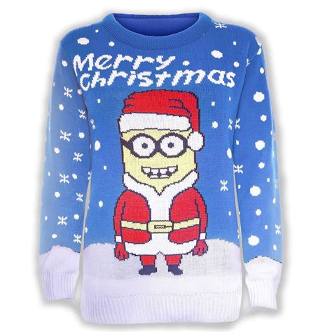 Unisex Kids Ladies Popular Christmas Cable Knitted Jumpers LED Light ...