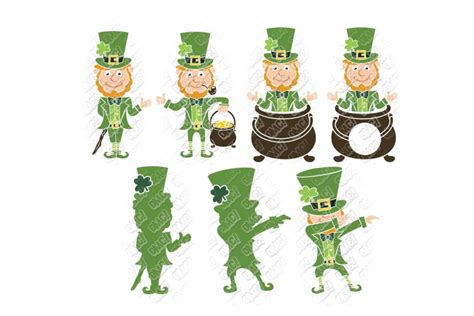 Leprechaun SVG in SVG/DXF/EPS/JPG/PNG • OhMyCuttables