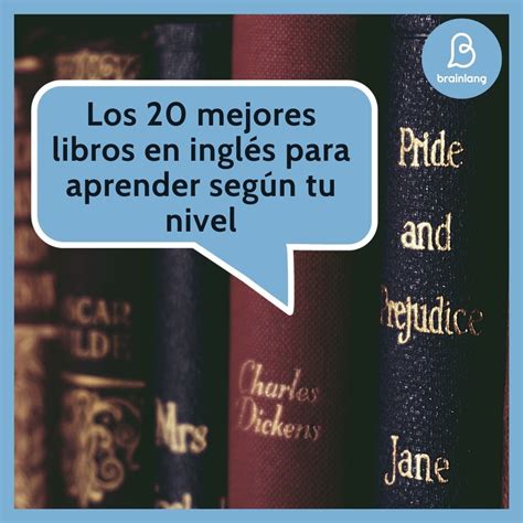 Los 20 mejores libros en inglés para aprender según tu nivel