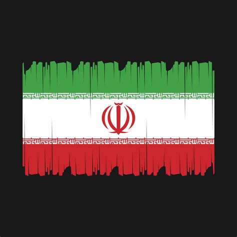 Iran Flag Vector Illustration 21947557 Vector Art at Vecteezy