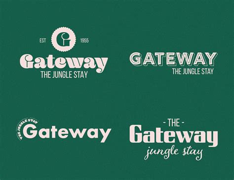 The Gateway logo variations 💚 by The Design Establishment on Dribbble