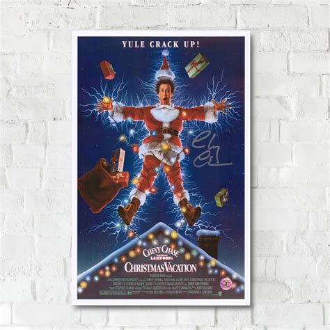 The Chevy Chase Autographed National Lampoon's Christmas Vacation ...