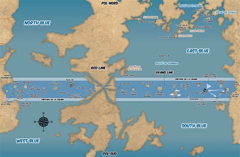 One Piece New World Map - Spring Ahead 2024