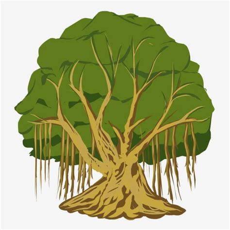 Banyan Tree Clipart