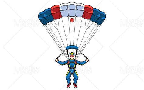 Skydiving Animated Clipart For Powerpoint