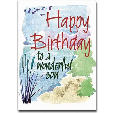 Pics Photos - Happy Birthday Son Card