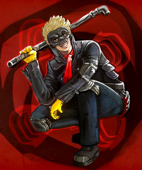 Persona 5: Ryuji by deyege on DeviantArt