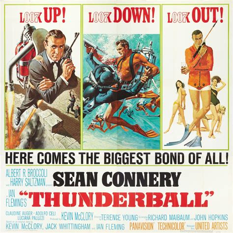 Thunderball poster - Flashbak